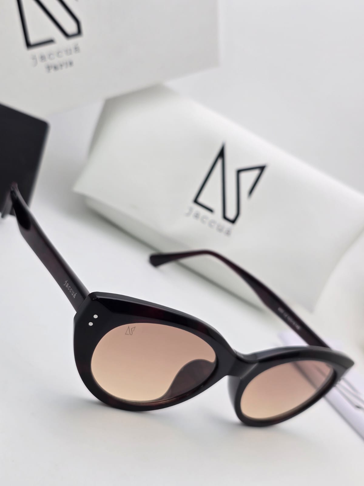 Peach Lens Cat Eye Sunglasses