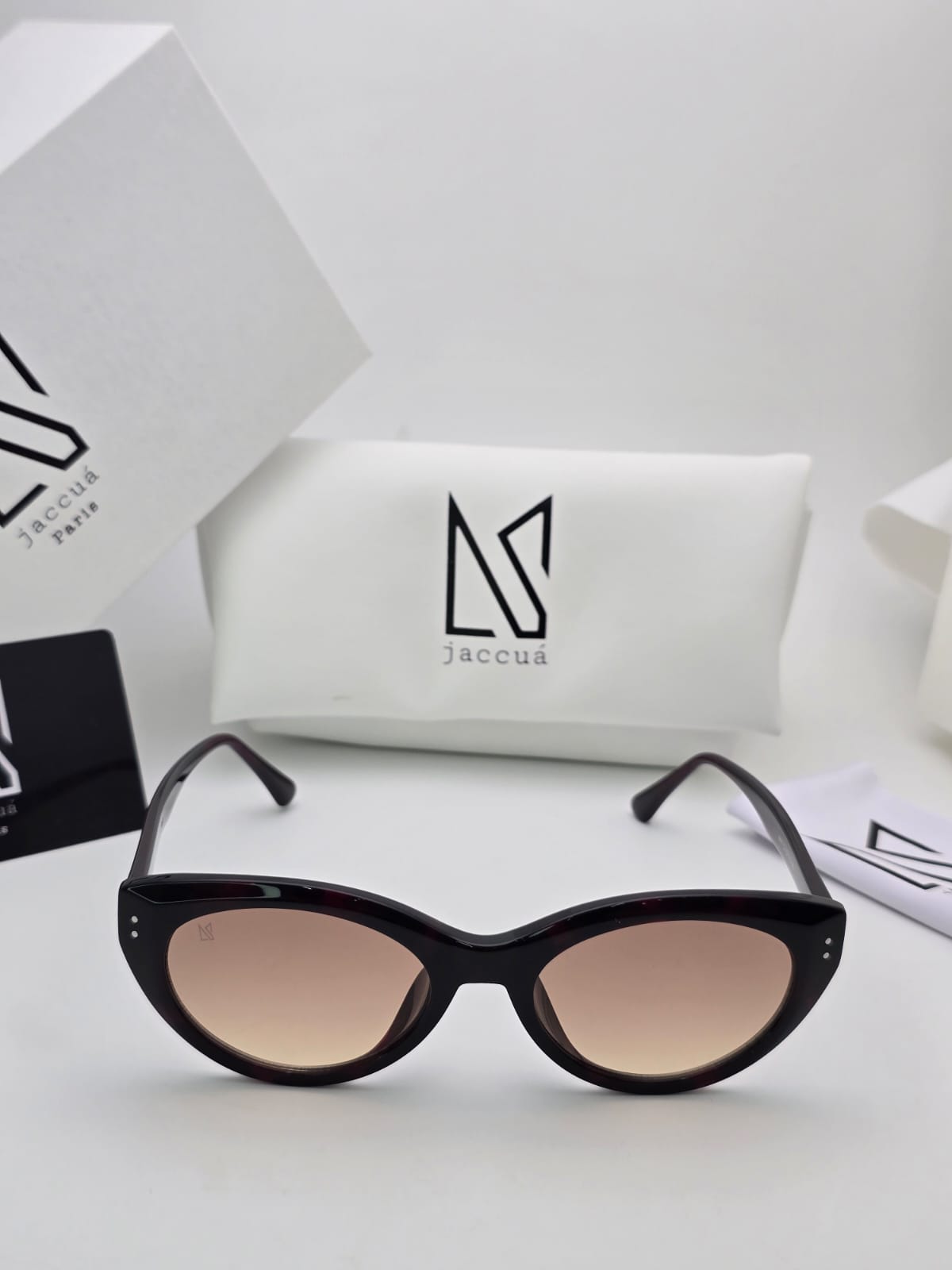 Peach Lens Cat Eye Sunglasses