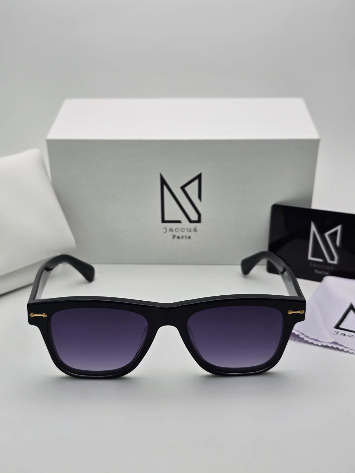 Purple Lens Square Sunglasses - Style A