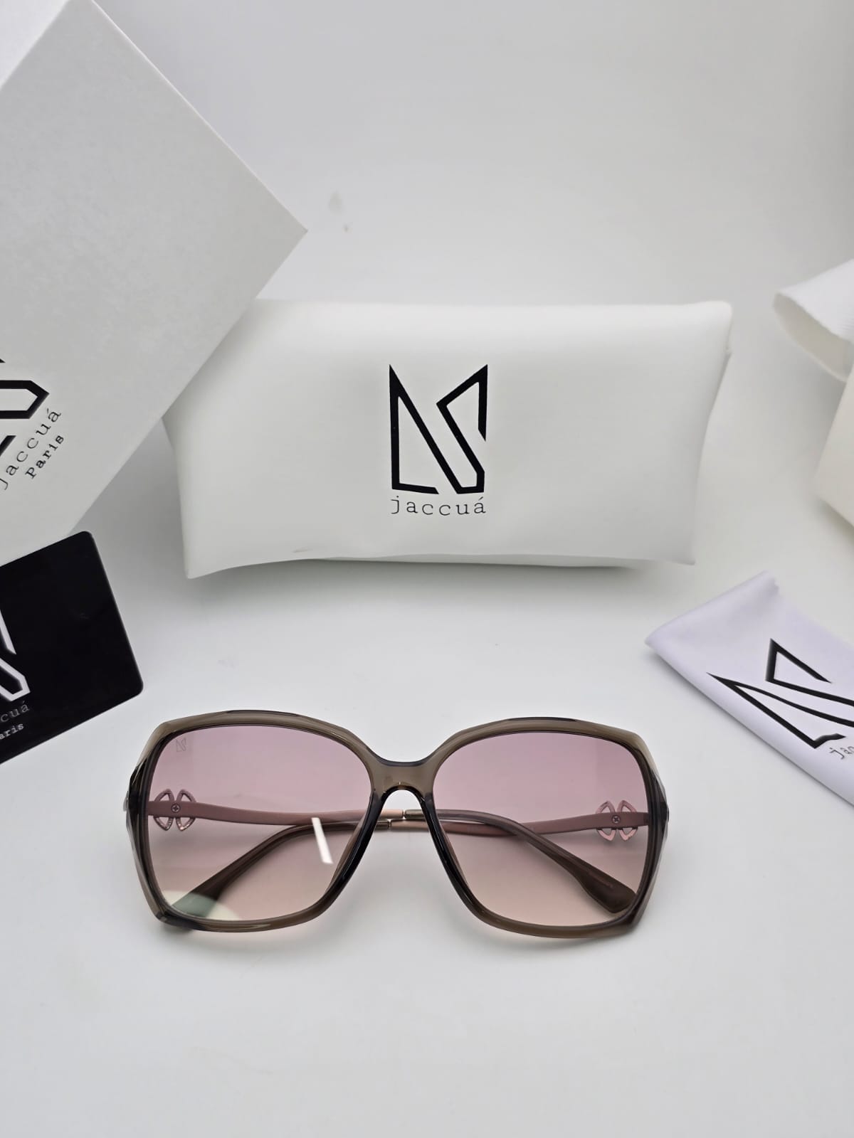Rose Lens Butterfly Sunglasses