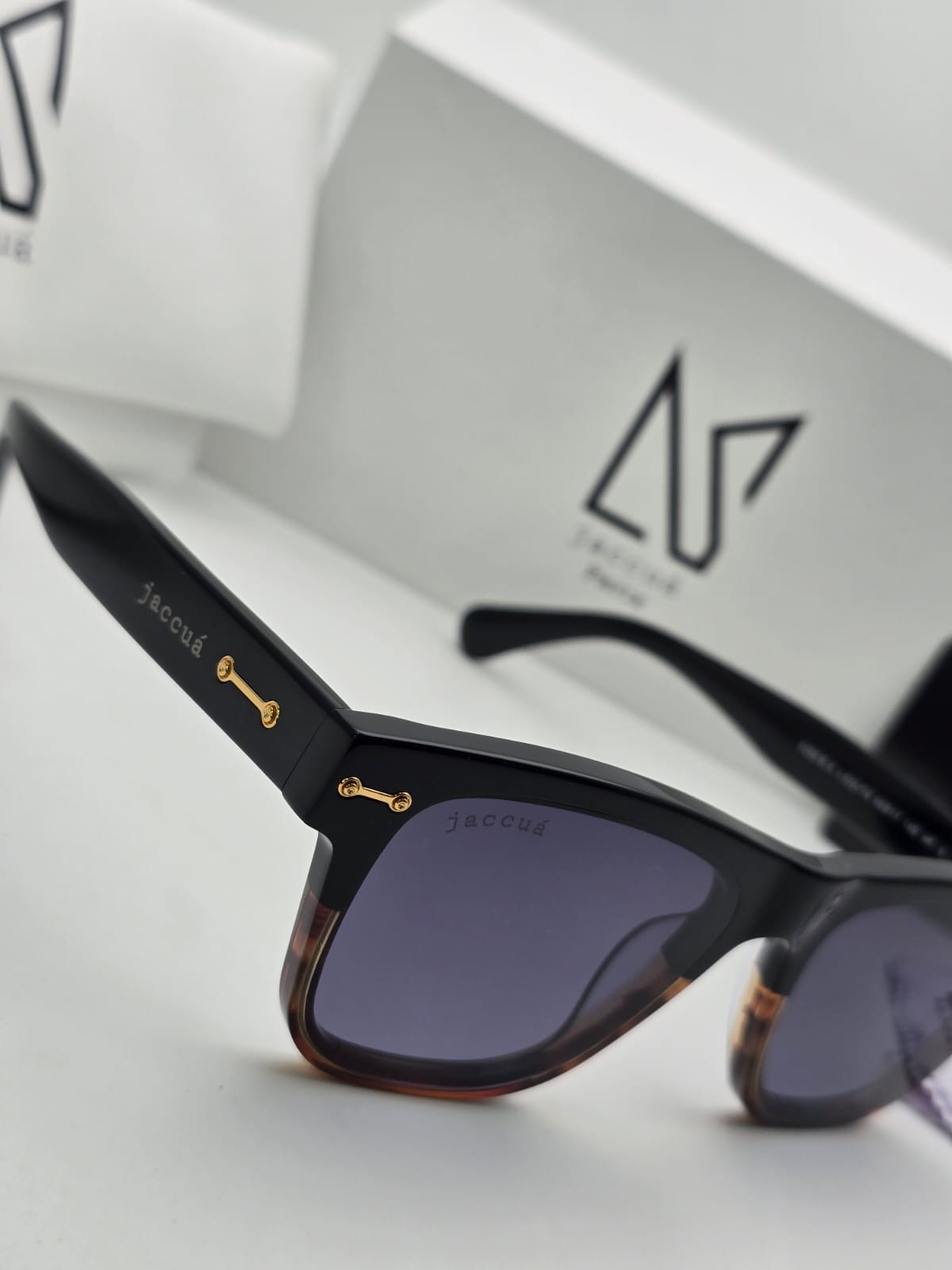 Two Tone Purple Lens Sunglasses