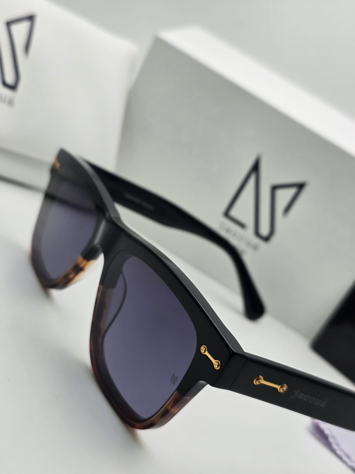 Two Tone Purple Lens Sunglasses